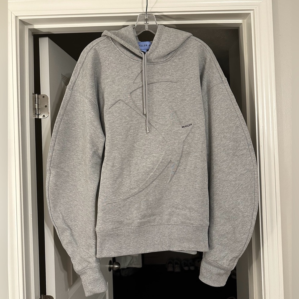 Men’s Hm X Mugler Grey Hoodie